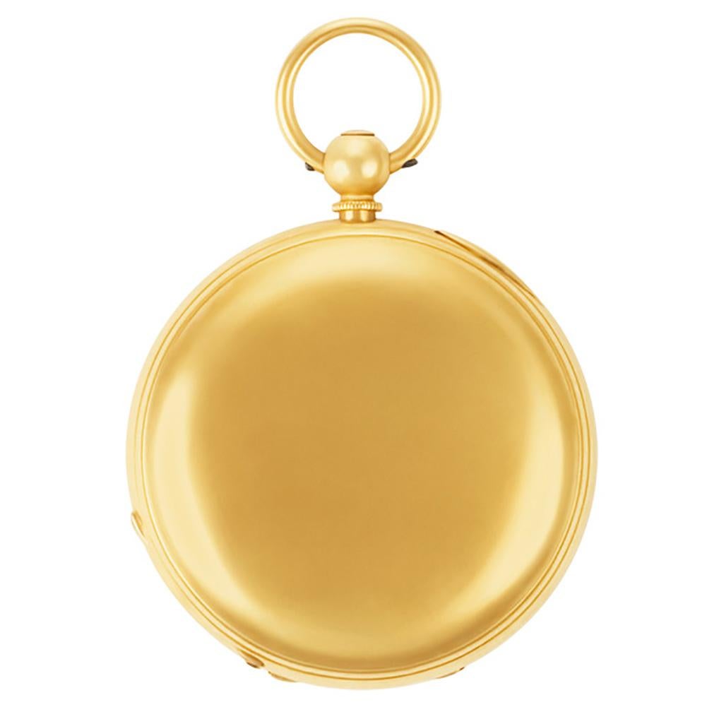 Sam Mercer Liverpool Montre manuelle manuelle Mm en or jaune 18 carats Pour hommes en vente