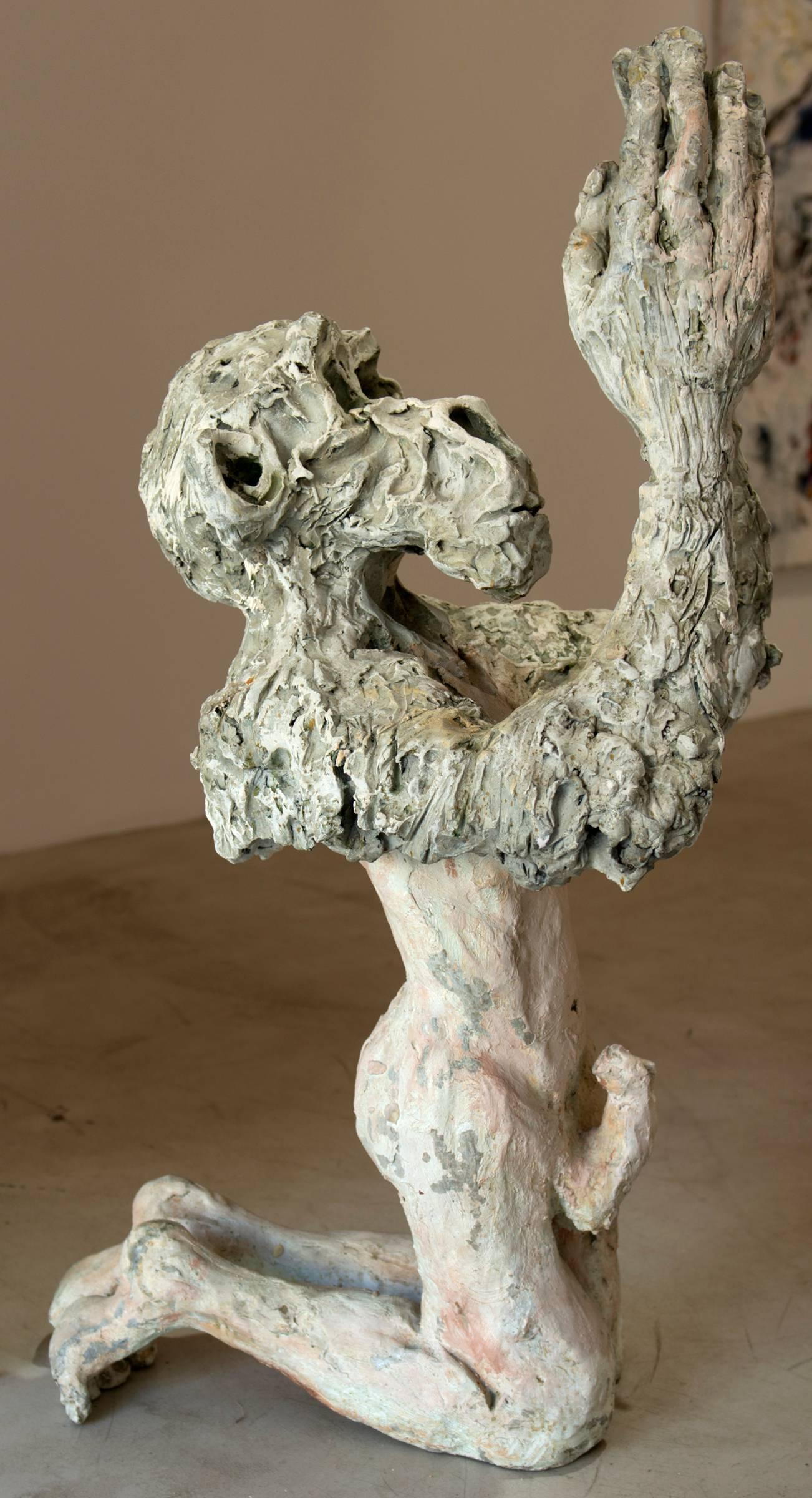 Sam Messer Nude Sculpture - Hell Hurts