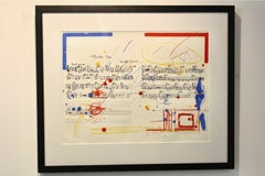 Sam Middleton – “Tickle Toe” Lester Young Jazz (1979) Serigraph, Signed