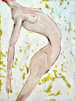 Estirada:  Pintura al óleo figurativa contemporánea