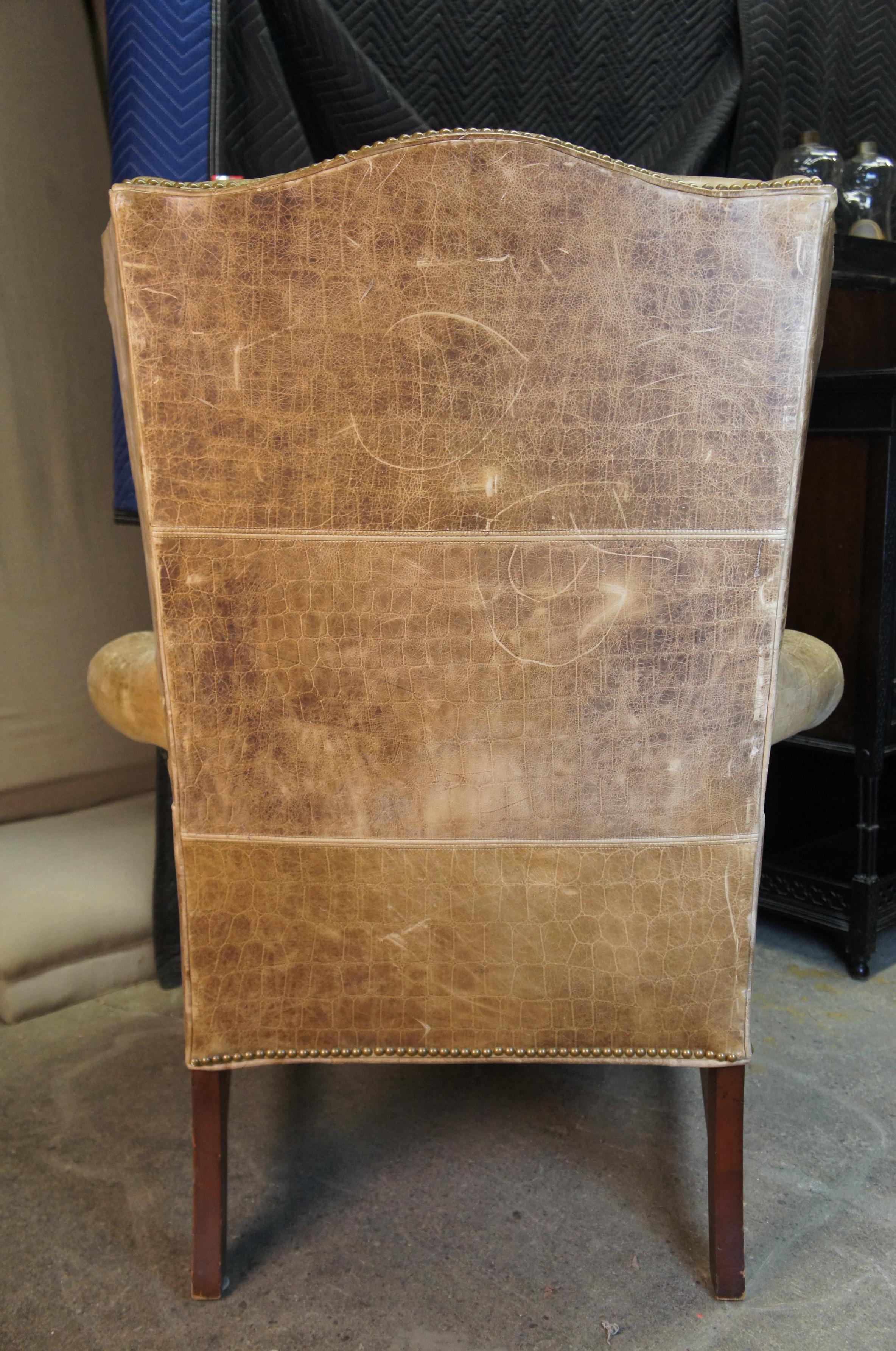 sam moore wingback chair