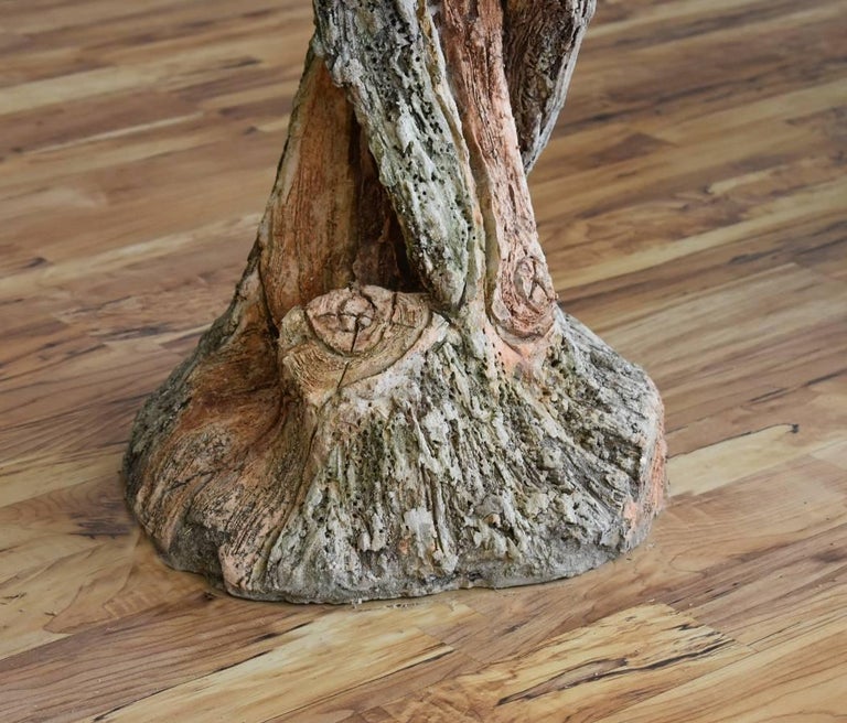 Sam Murray Faux Bois Bird Bath San Antonio Texas Artist Concrete