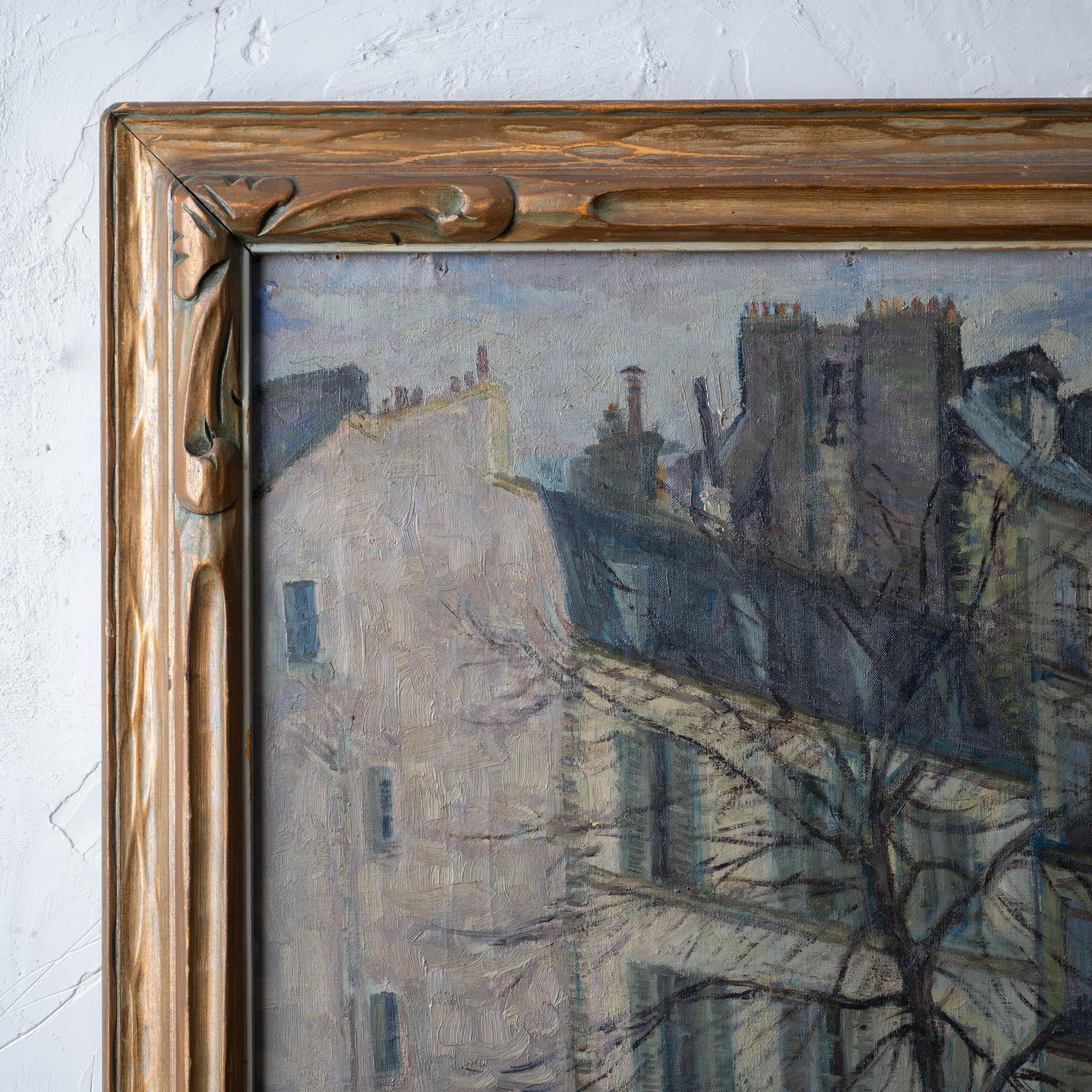 Sam Ostrowsky - Quartier Latin Square, Paris, 1936 (amerikanisch) im Angebot