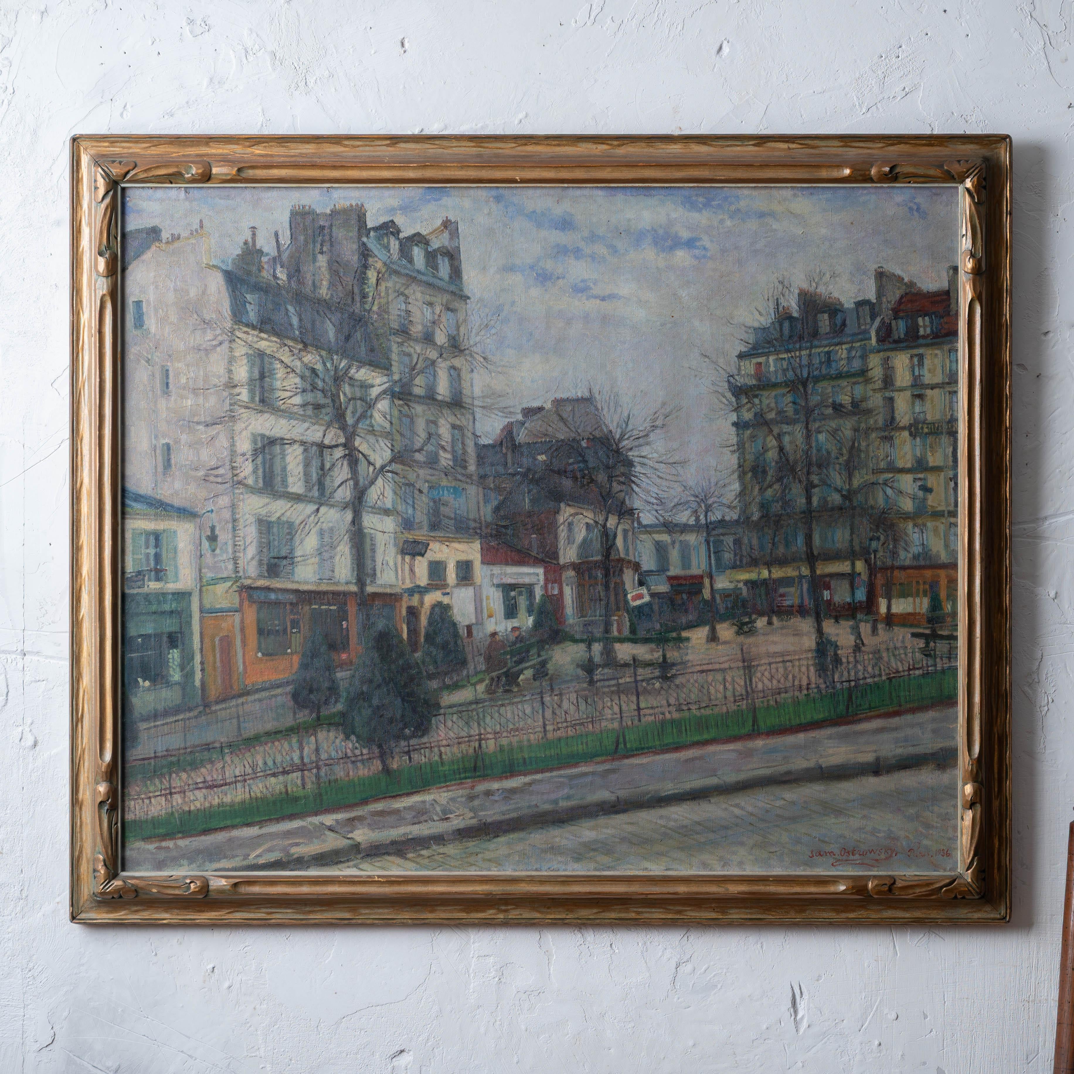 Sam Ostrowsky - Quartier Latin Square, Paris, 1936 im Angebot 2