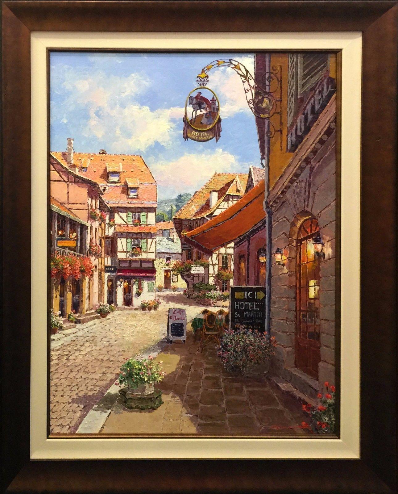 BERGHEIM - Painting by Sam Park