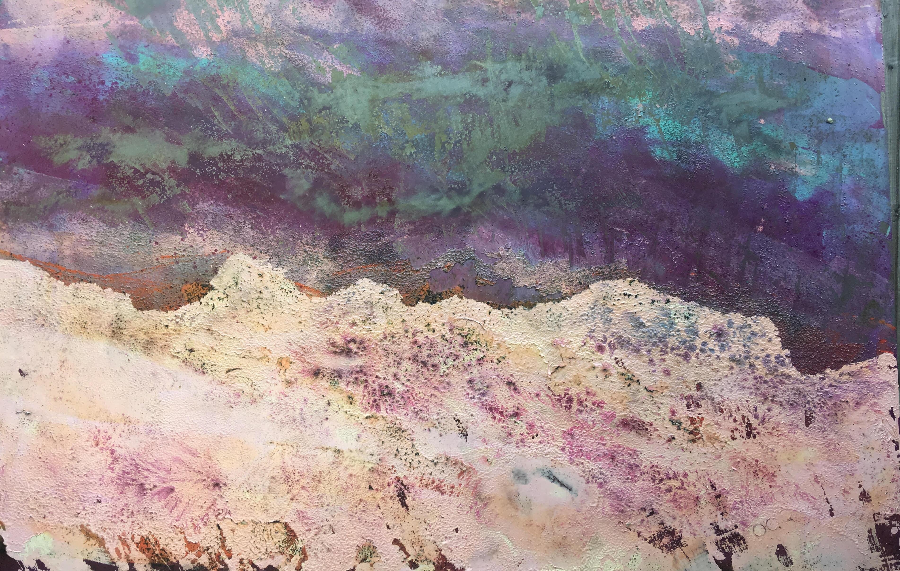 Sam Peacock Abstract Painting - Hengest bay