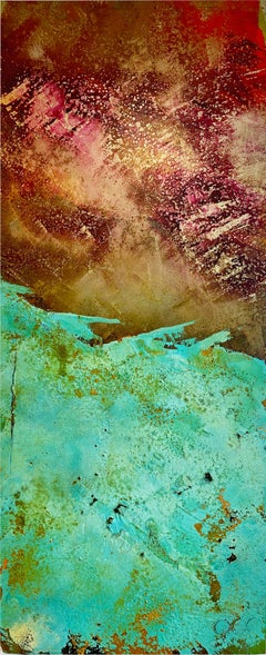 Steele Peintures contemporaines à l'huile, acier, paysage abstrait