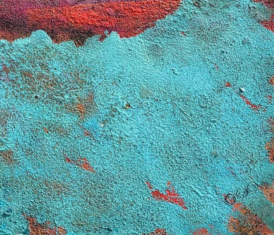 Karibom Huel (Abstrakt), Painting, von Sam Peacock