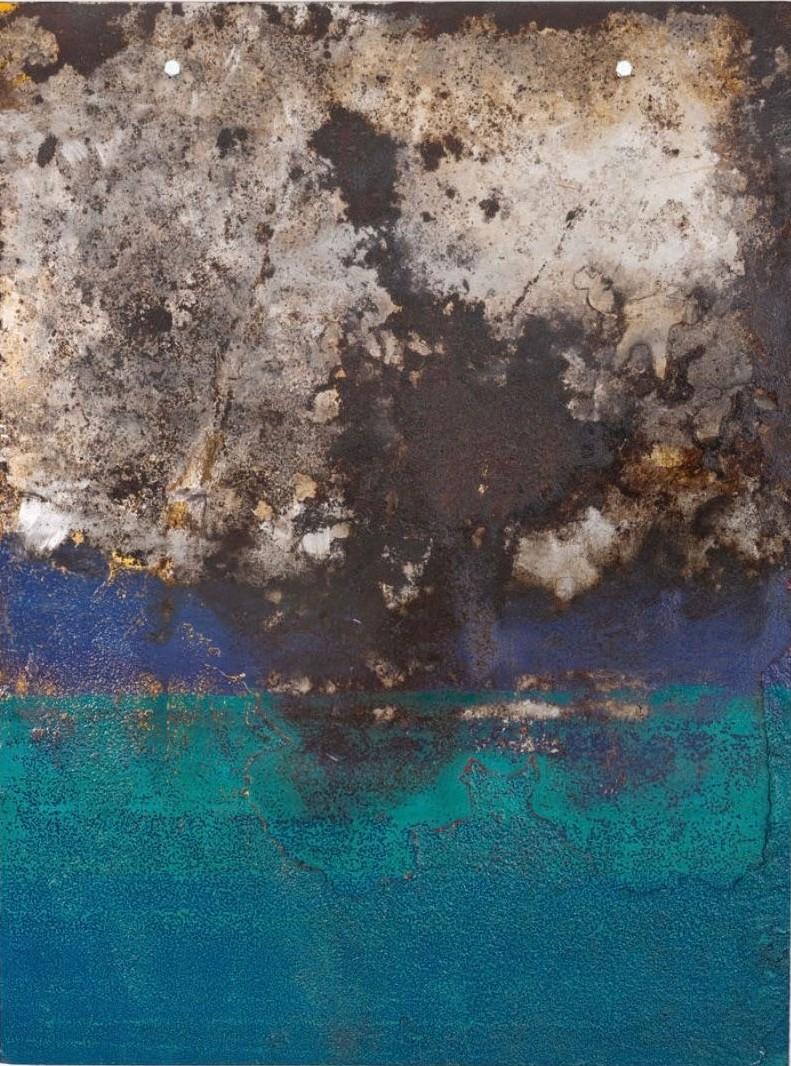 Grünspan-Erz – Painting von Sam Peacock