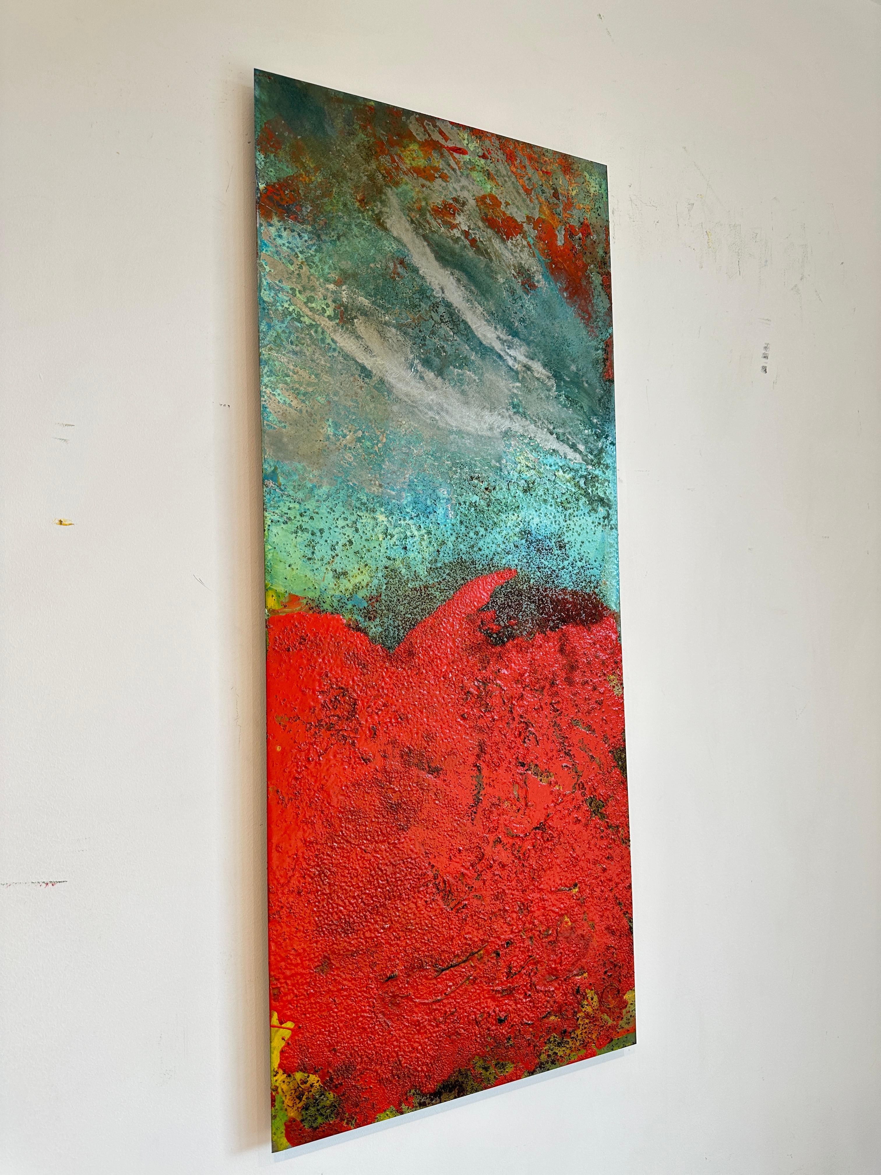 Artist: Sam Peacock

Title: Paynton

Materials: Oil, Coffee and Parafin on steel

Medium: Mild steel sheet

Size: 85 x 35 cm

Edition: Original Artwork

Year: 2018

_________________________________________________________________________

Sam