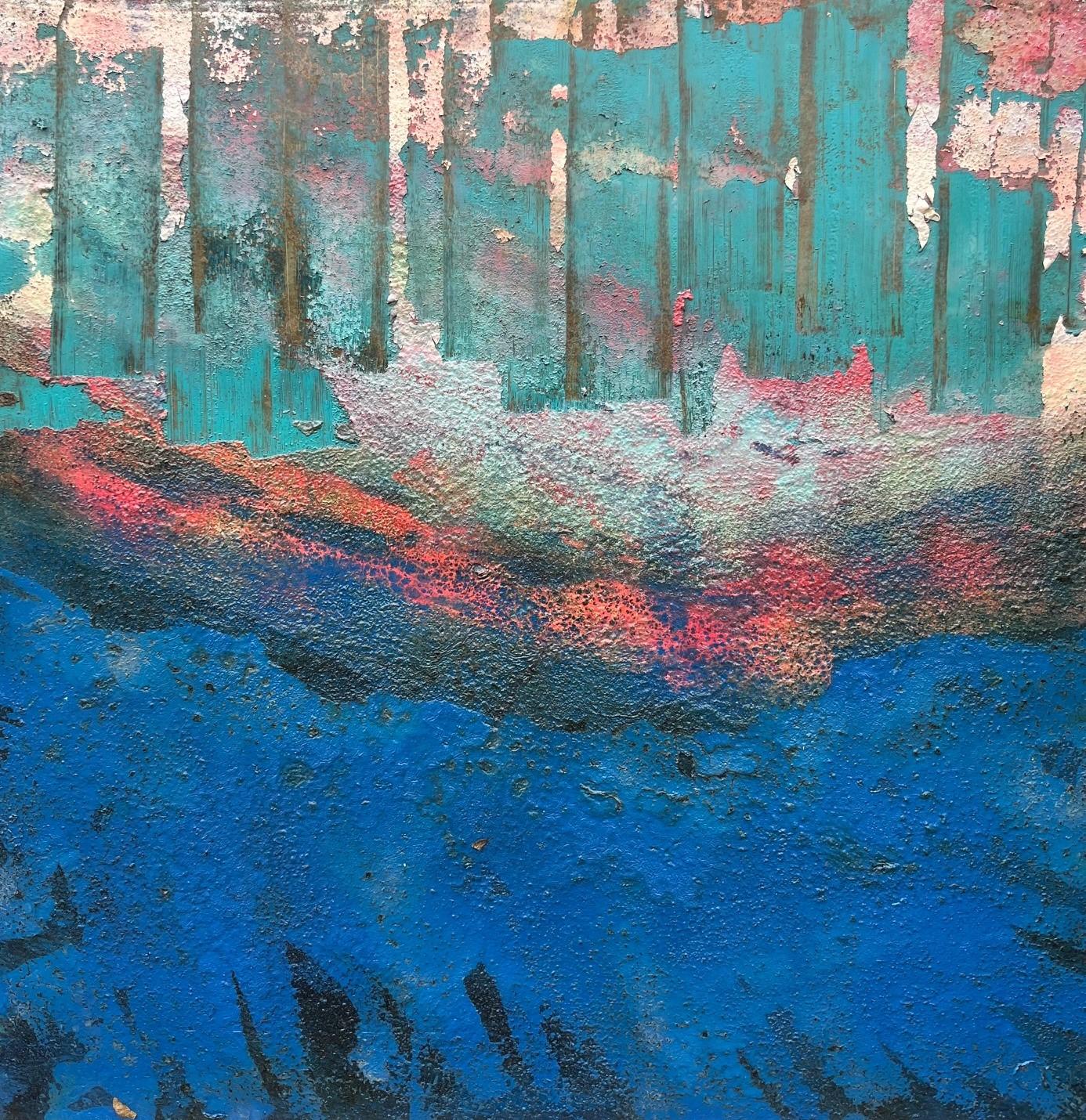 Sam Peacock Abstract Painting - Valiant Cove