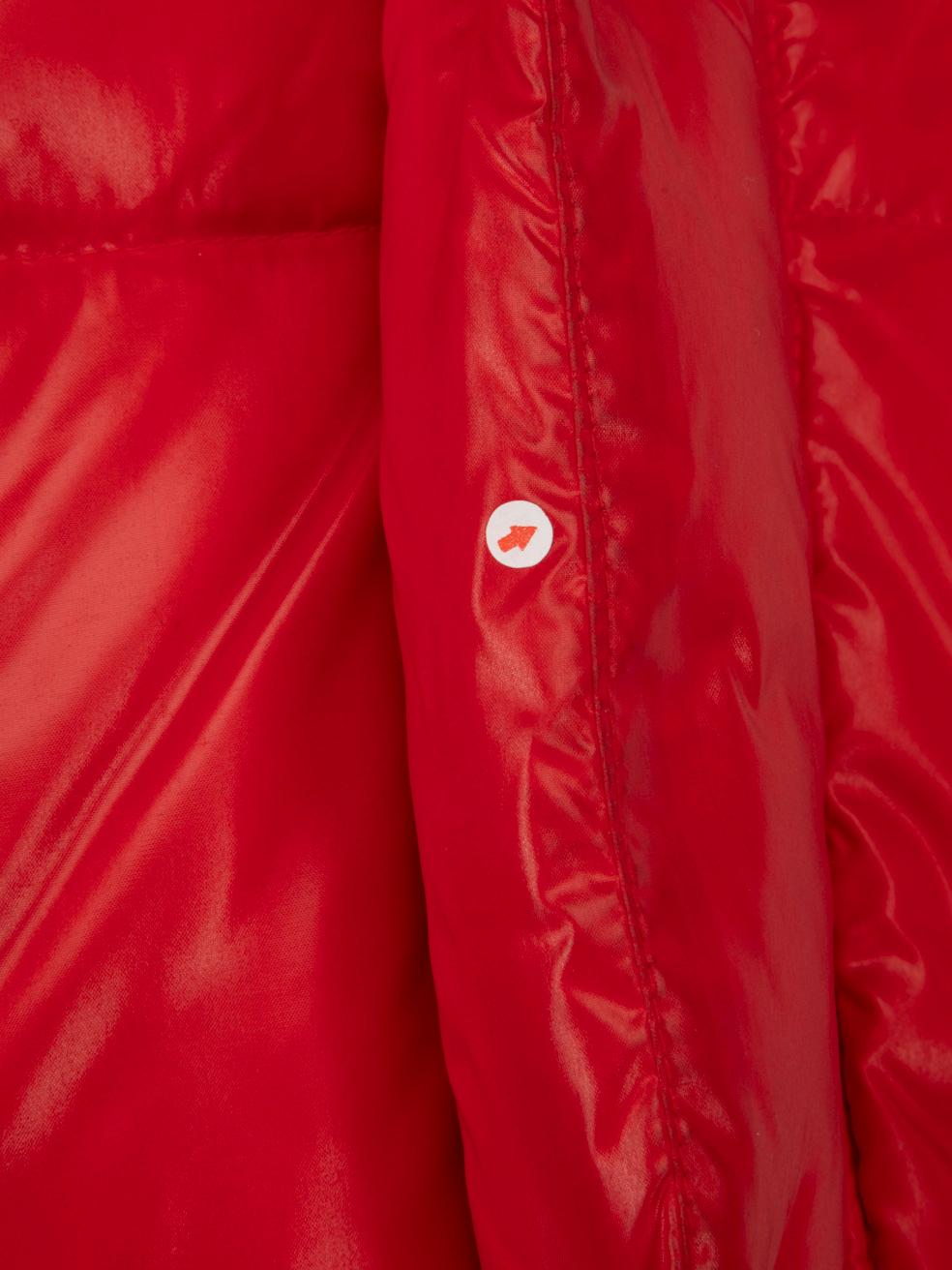 SAM. Giacca Puffer rossa con imbottitura in piuma d'oca taglia XS in vendita 3