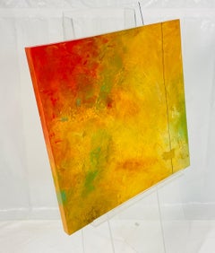 Sam Richardson “Amana Series” Abstract Painting on Board, American Abstract