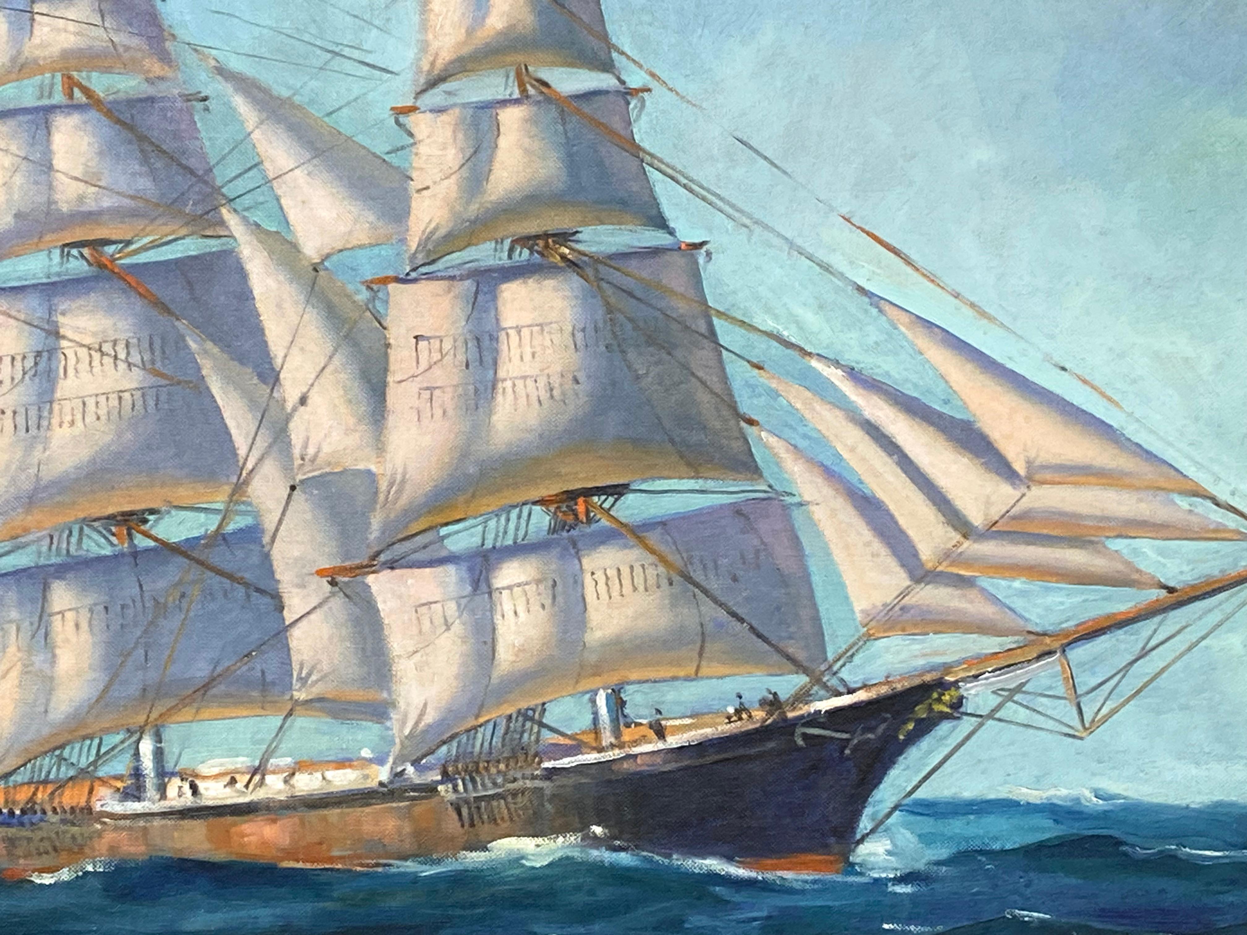 “Clipper under Full Sail” For Sale 1