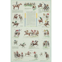 "Guide To Polo" 1987 Poster by Sam Savitt
