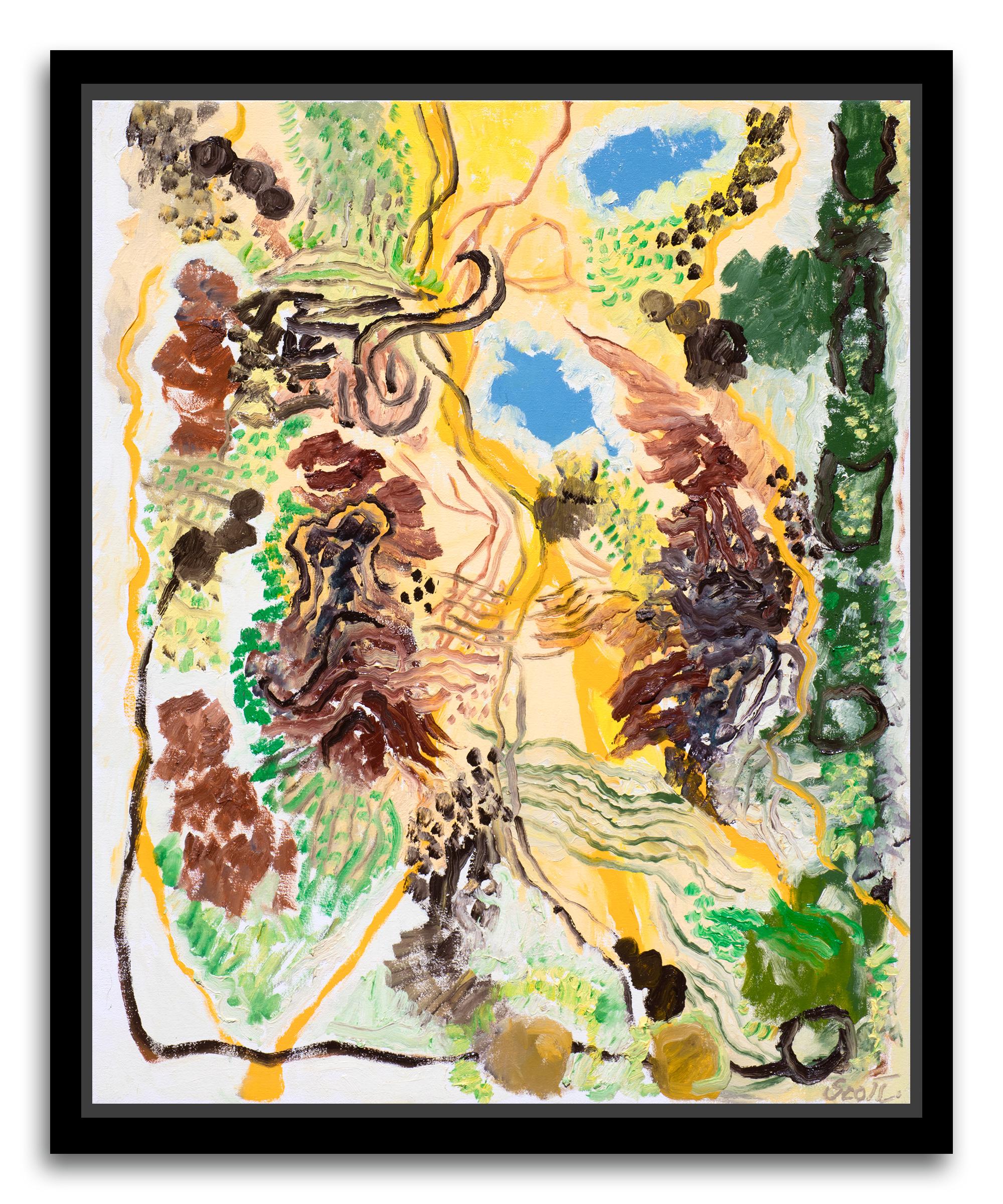 Earth Wind Sky - Painting by Sam Scott