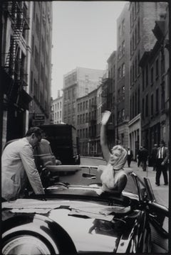 Marilyn Monroe - White Dress, Car, 1957