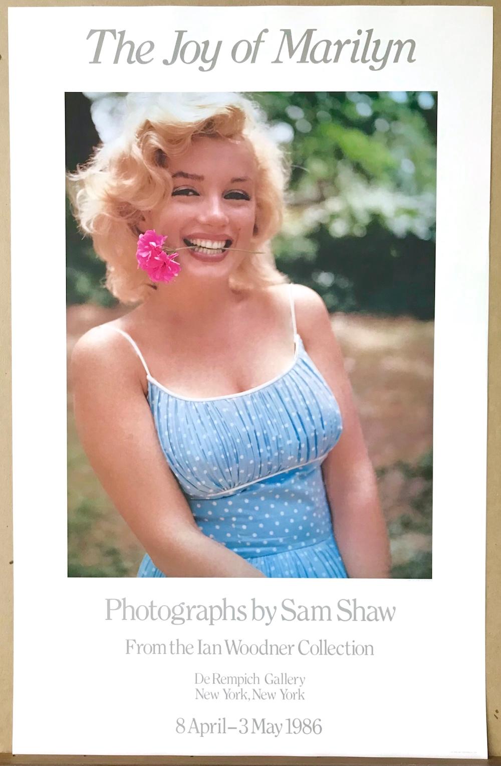Sam Shaw THE JOY OF MARILYN 1986 Poster della mostra, Marilyn Monroe, Vestito estivo in vendita 8