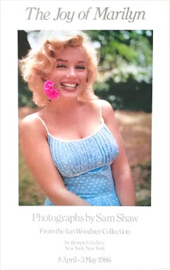 Sam Shaw THE JOY OF MARILYN 1986 Poster della mostra, Marilyn Monroe, Vestito estivo