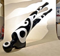 AWKWARD: a monumental sculpture by British artist Sam Shendi