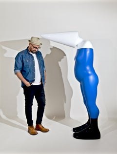DUNCE - a unique monumental sculpture by British artist Sam Shendi