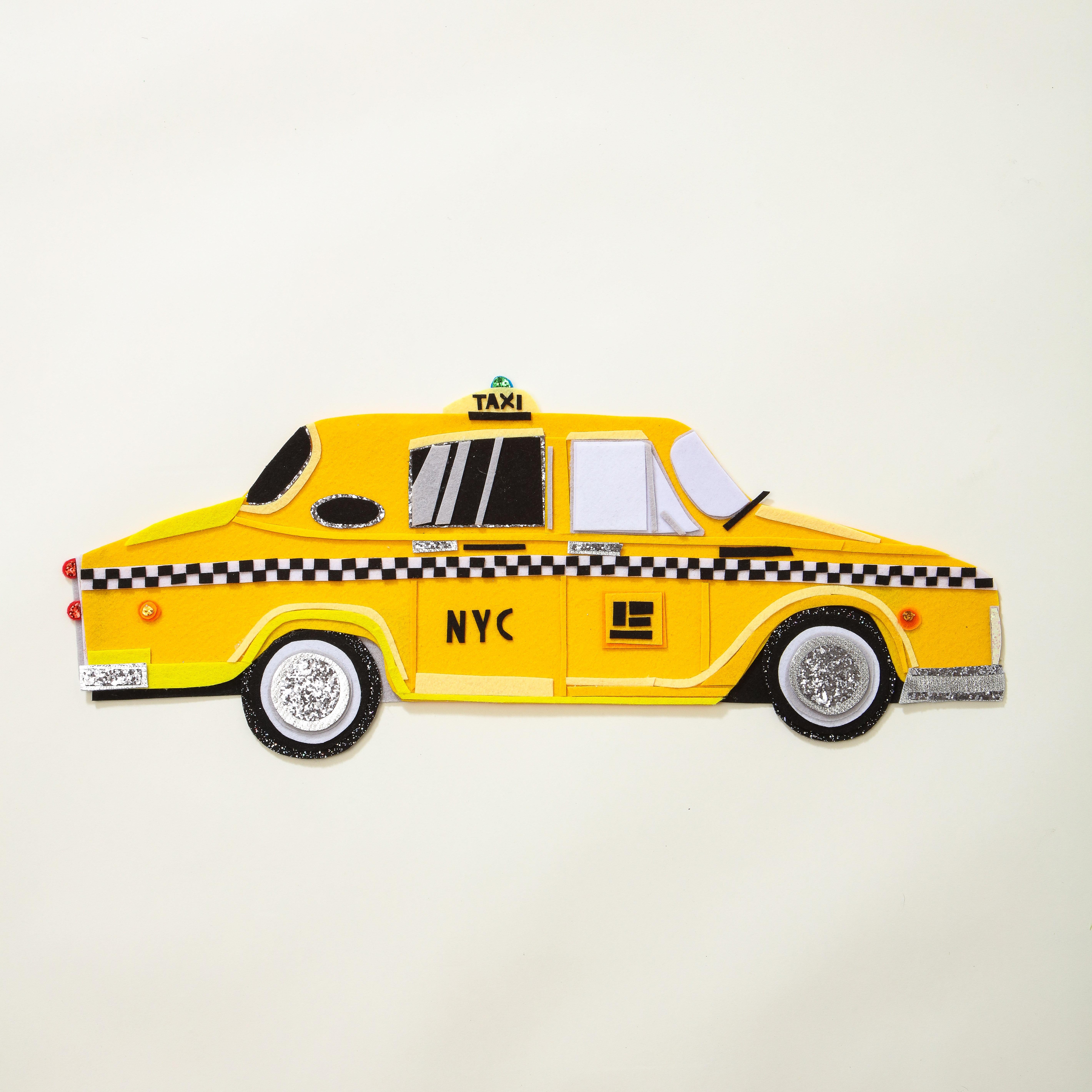 NYC Taxicab (Pop-Art), Art, von Sam Sidney