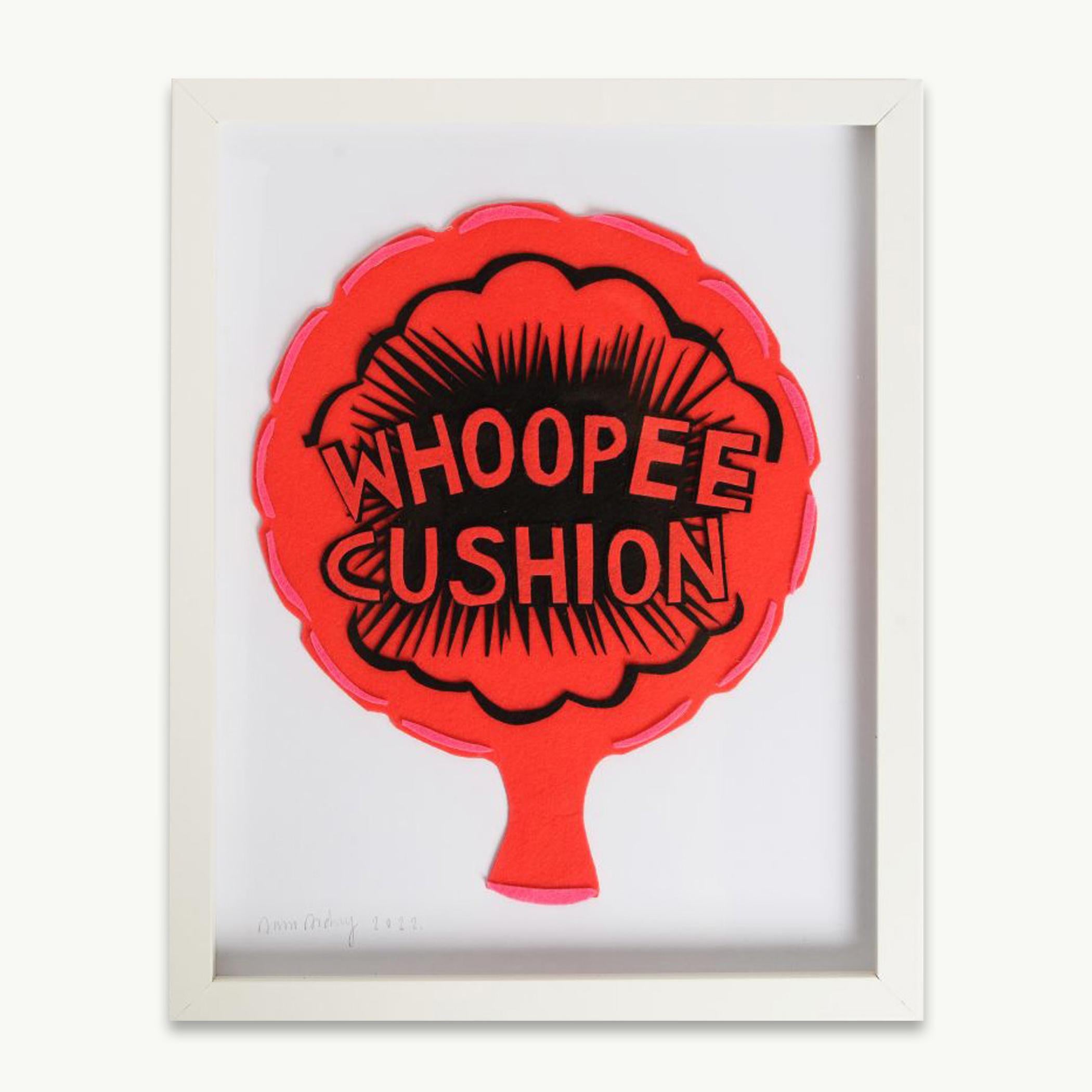 Whoopee Cushion - Mixed Media Art by Sam Sidney