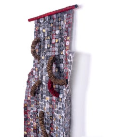 Tapiz de Carton, Original Abstract Painting, 2021