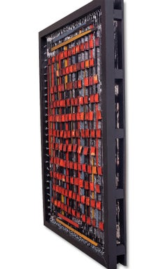 The Dark Web, Original Abstract Painting, 2019