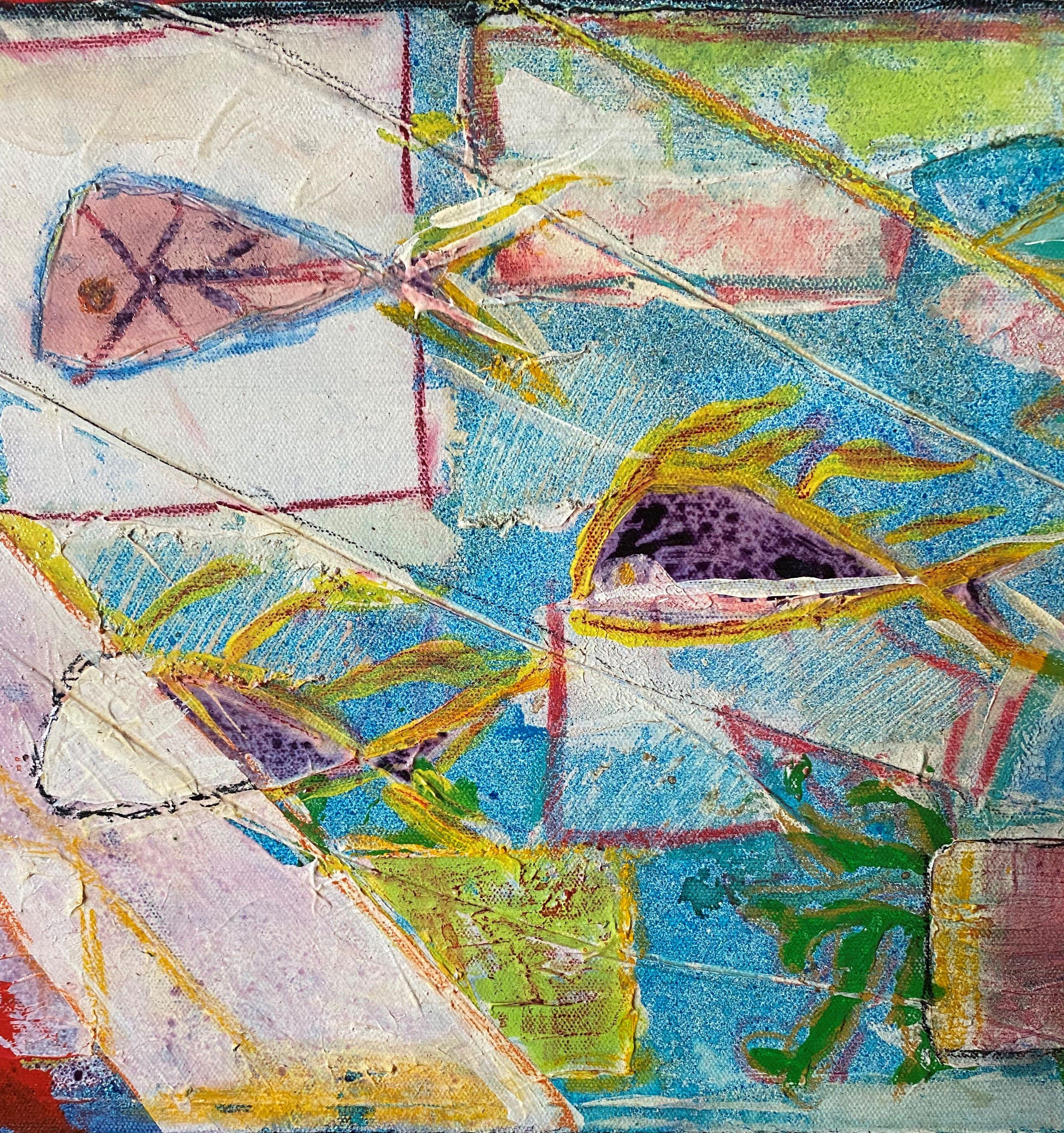 Coastal Vision, Painting, Acrylic on Canvas For Sale 1