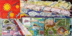 Coastal Vision, Painting, Acrylic on Canvas