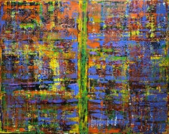 Digital, Gemälde, Acryl auf Leinwand