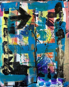 Directional, Gemälde, Acryl auf Leinwand