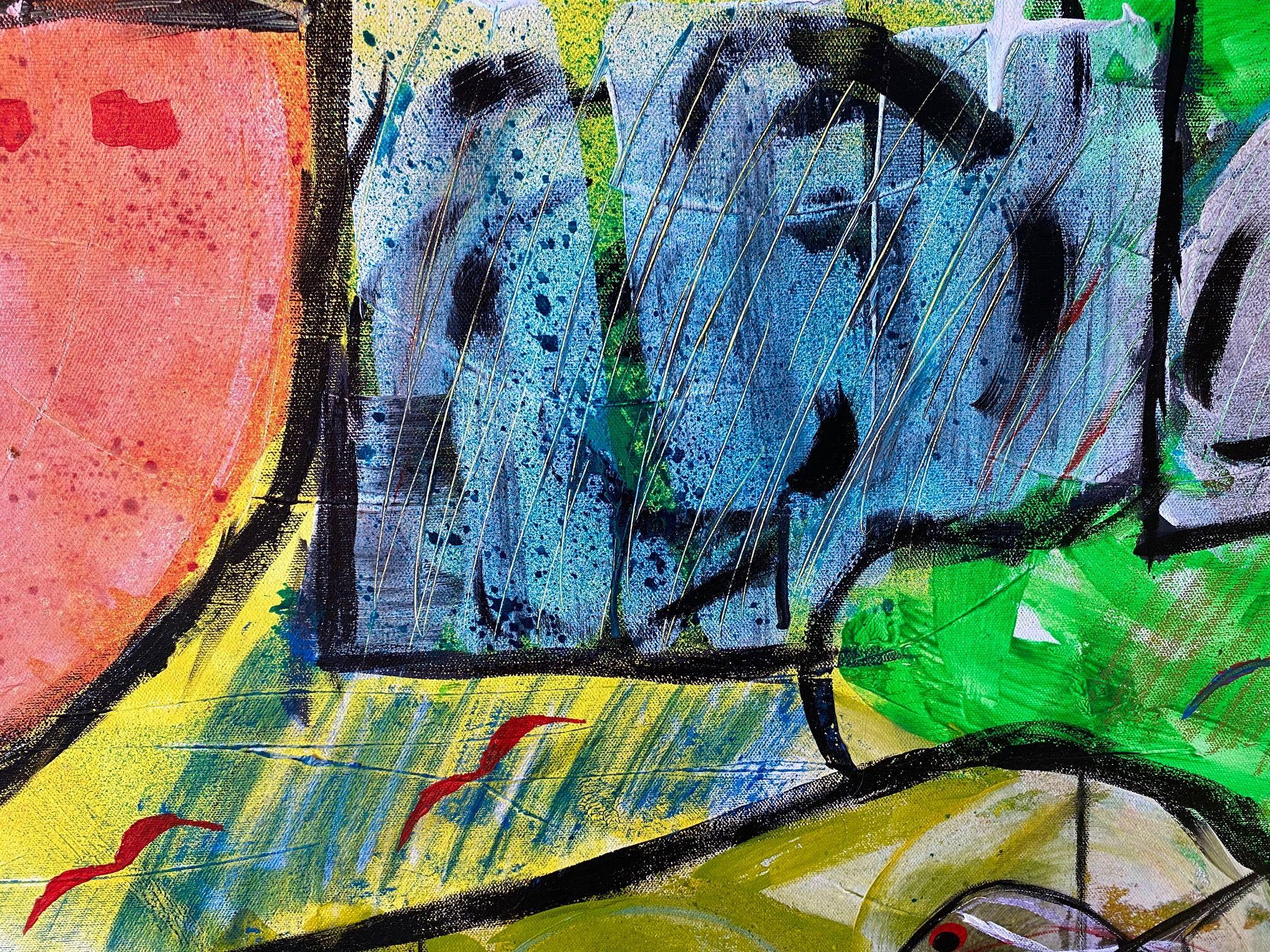 Laguna Madre, Painting, Acrylic on Canvas For Sale 1