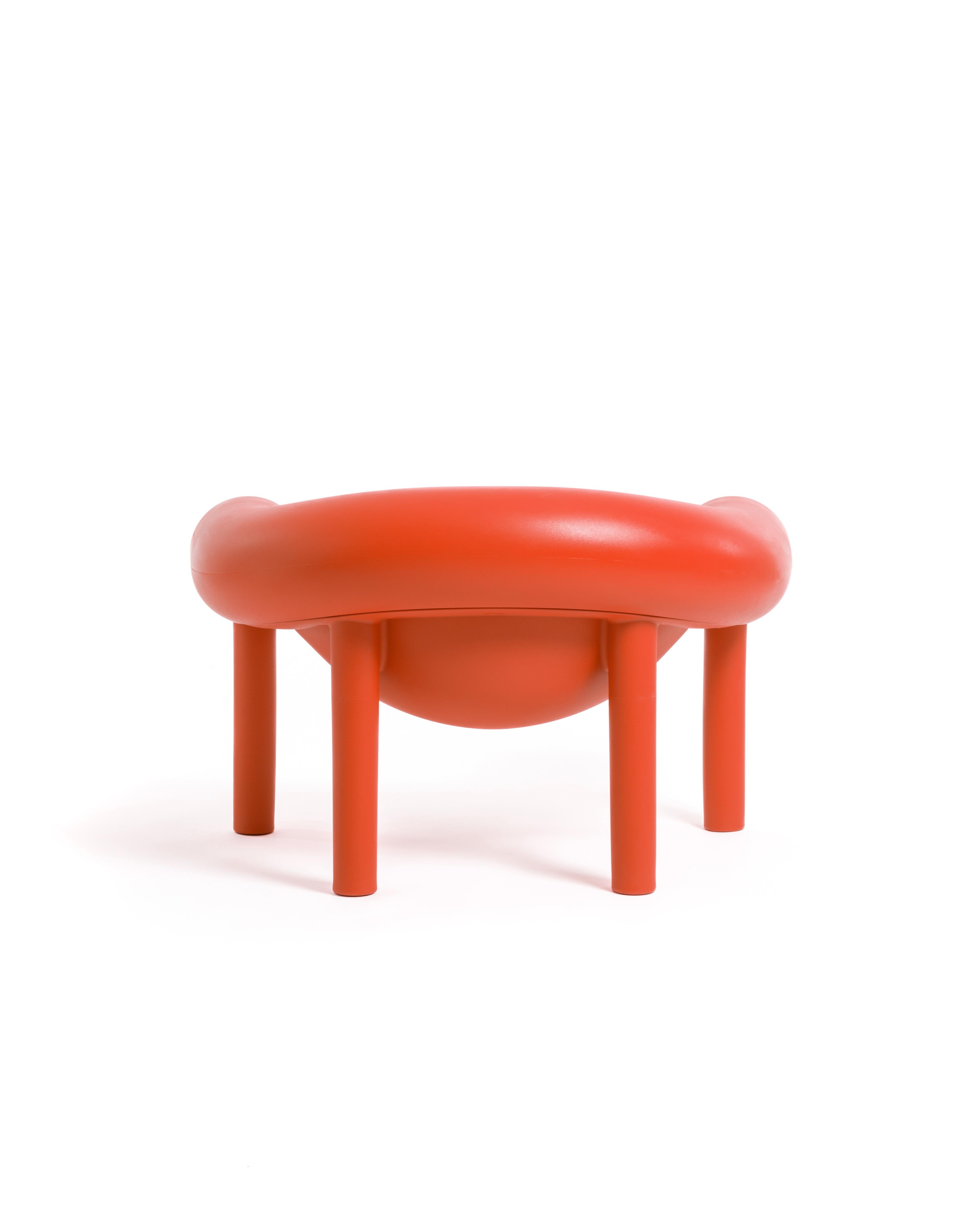 Italian Sam Son Armchair in Red by Konstantin Grcic for MAGIS For Sale