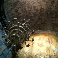 Basilica - Stampa d'arte in edizione limitata, chiesa di architettura a colori neri