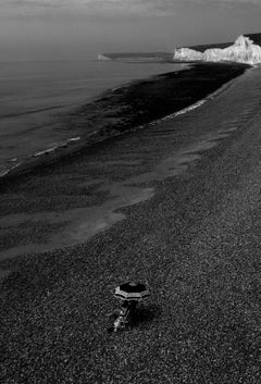 England- Signed limited edition landscape art print, Contemporary black white