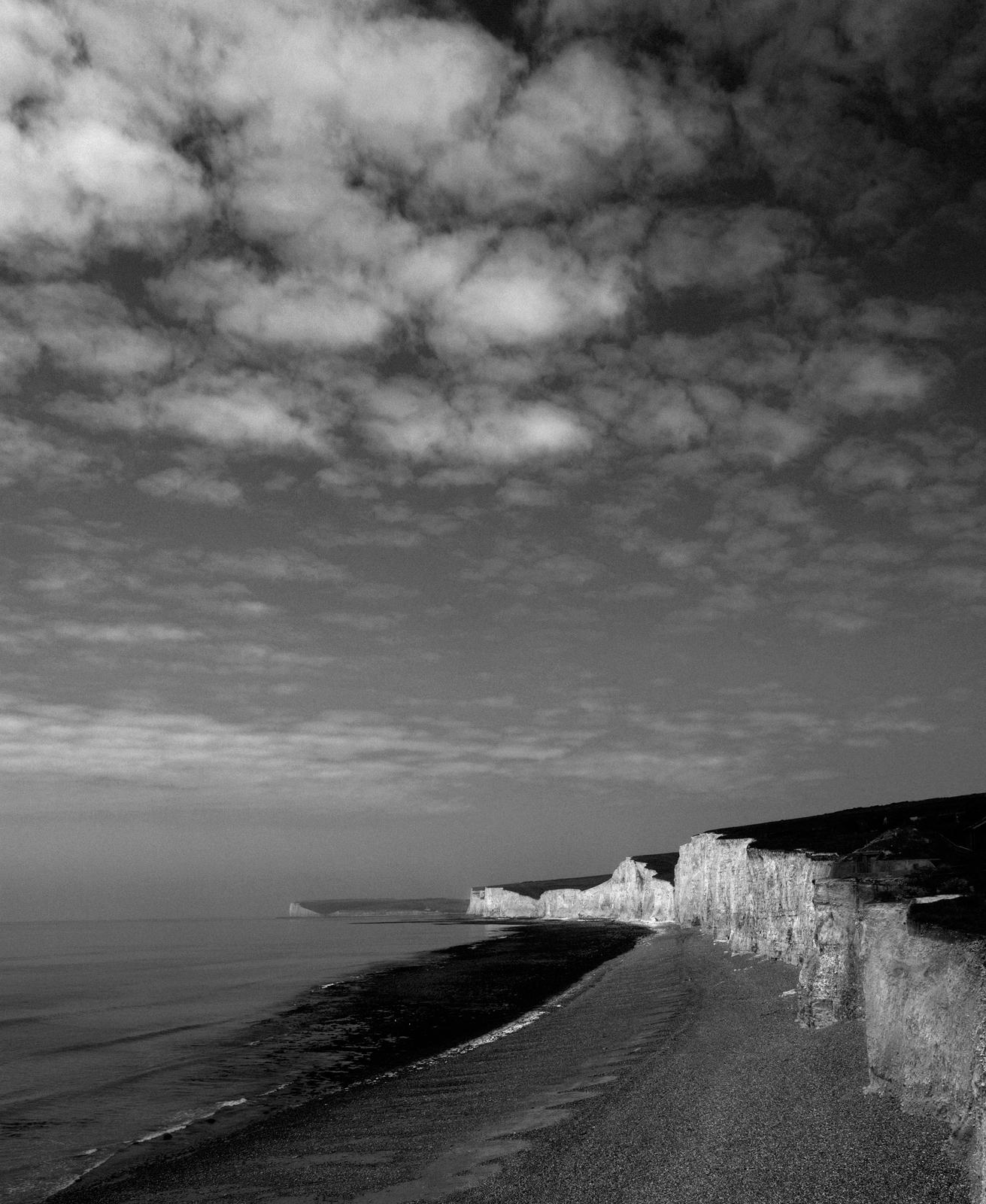 England- Signed limited edition landscape art print, Contemporary black white  - Modern Photograph by Sam Thomas