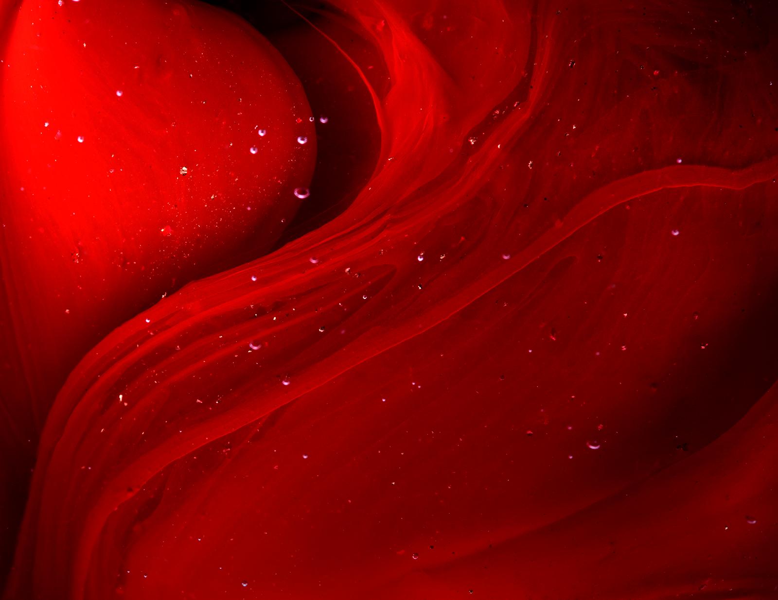 Red dream - Color photo, Limited edition print, Abstract , Contemporary - Photograph by Sam Thomas