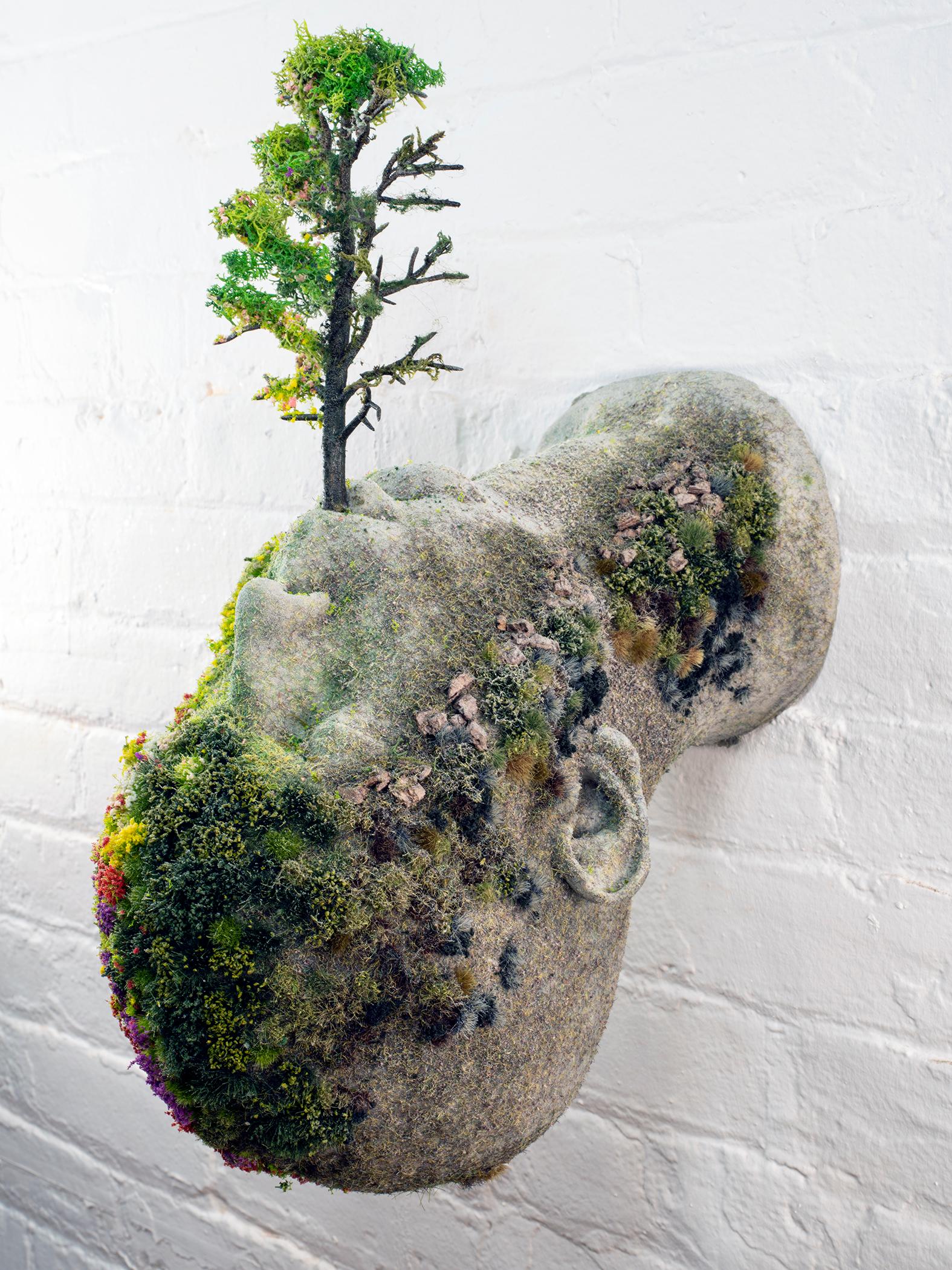 Escultura mural: 