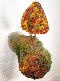 Wall Sculpture: 'Self Portrait September'