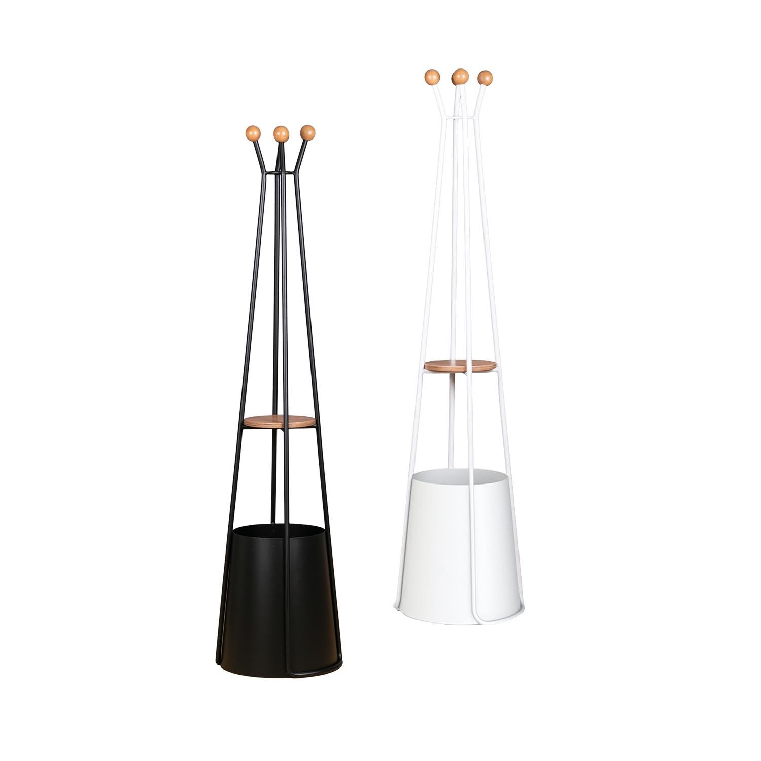 Sama coat rack is part of the Sama collection, which provides functionality through simple, yet striking and sculptural forms that add a unique and elegant touch to its environment.

Inspired by the poetry of whirling costumes worn in Sama