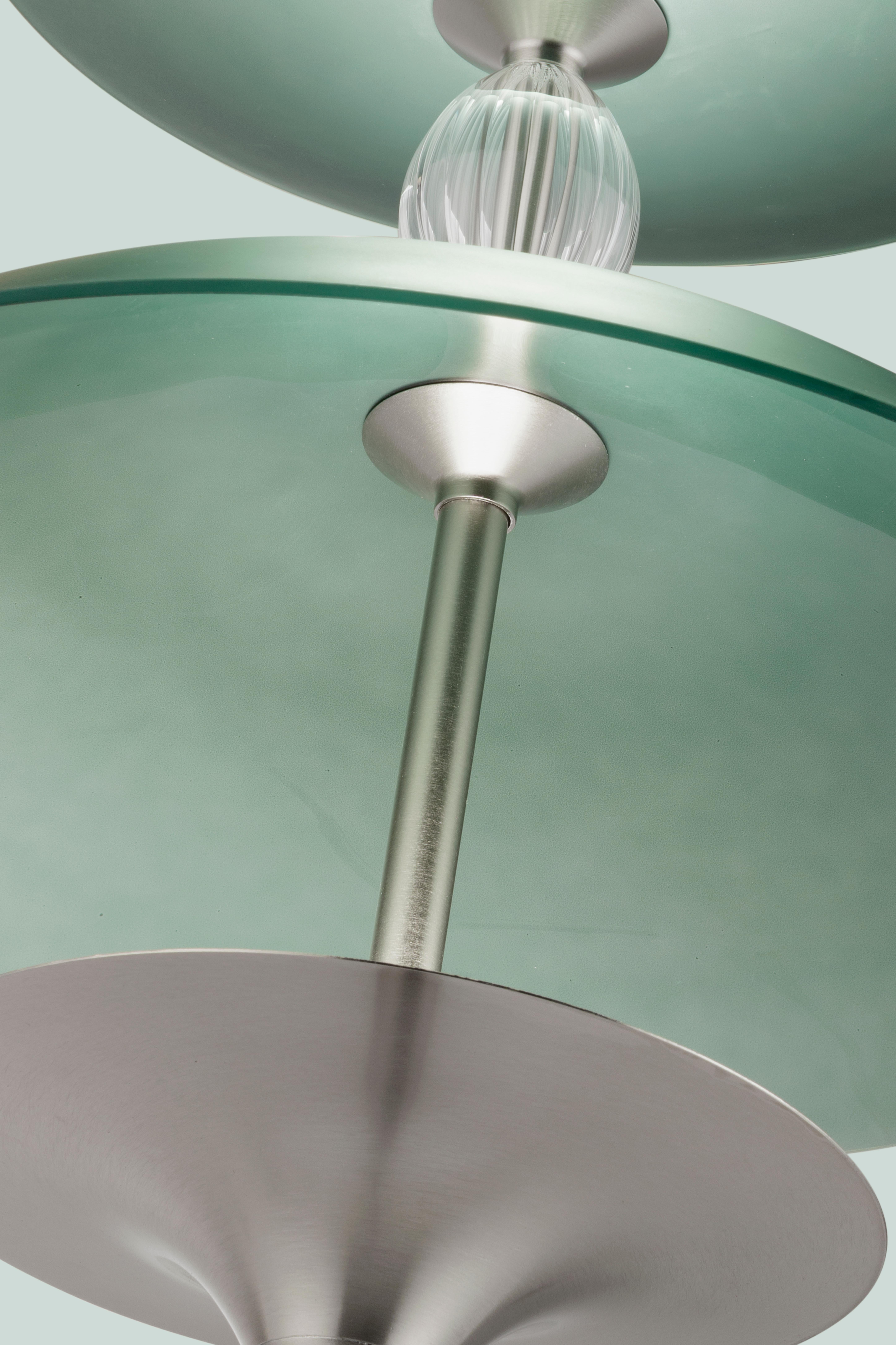 Postmoderno Lampada a sospensione Sama Large di Euroluce Lampadari in vendita