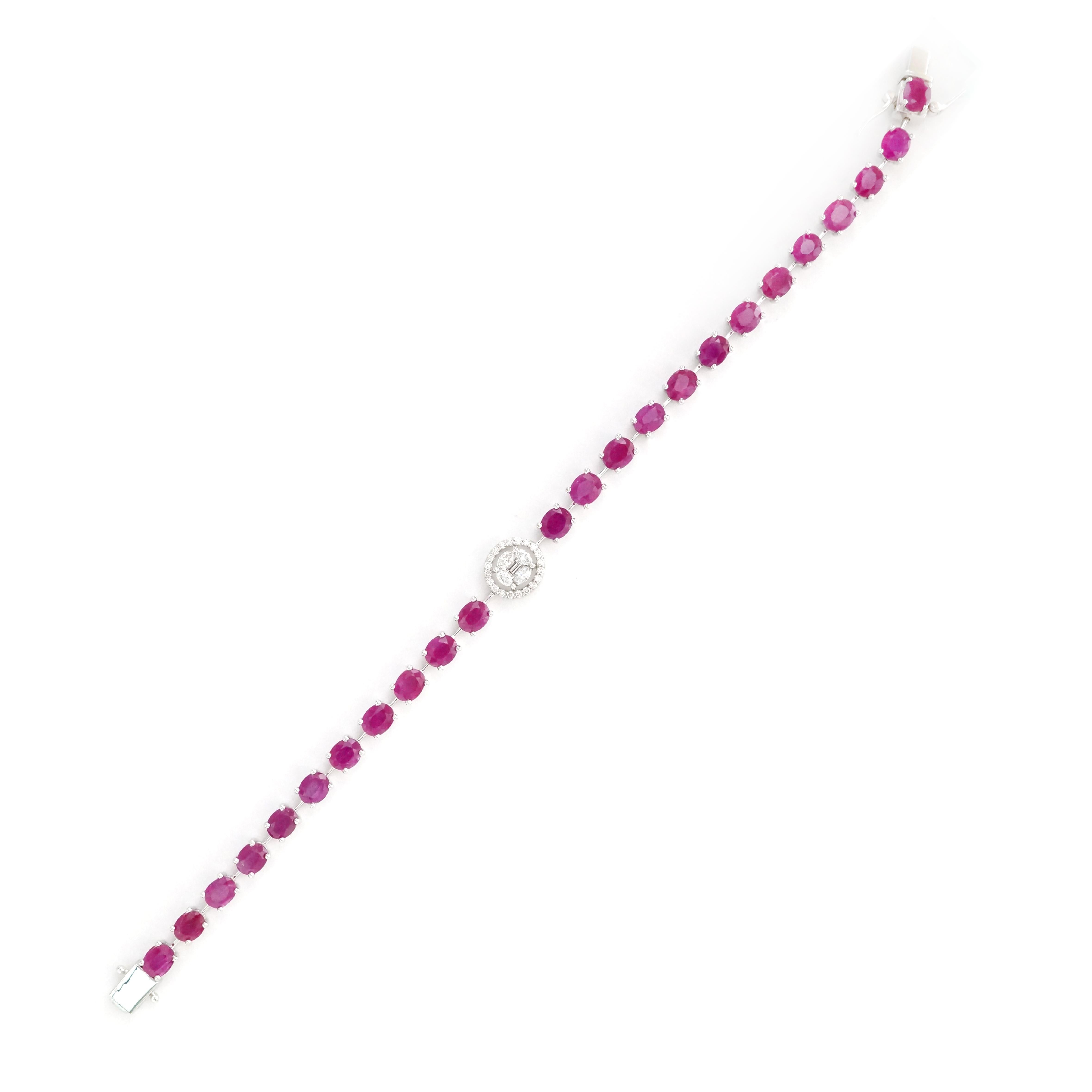 About the Alma Viva Ruby Bracelet:
A soulful expression of life and love, the Alma Viva Ruby Bracelet glows with vivid rubies that symbolize vitality and deep emotion. “Alma Viva,” meaning “living soul” in Spanish, reflects the heartbeat of this