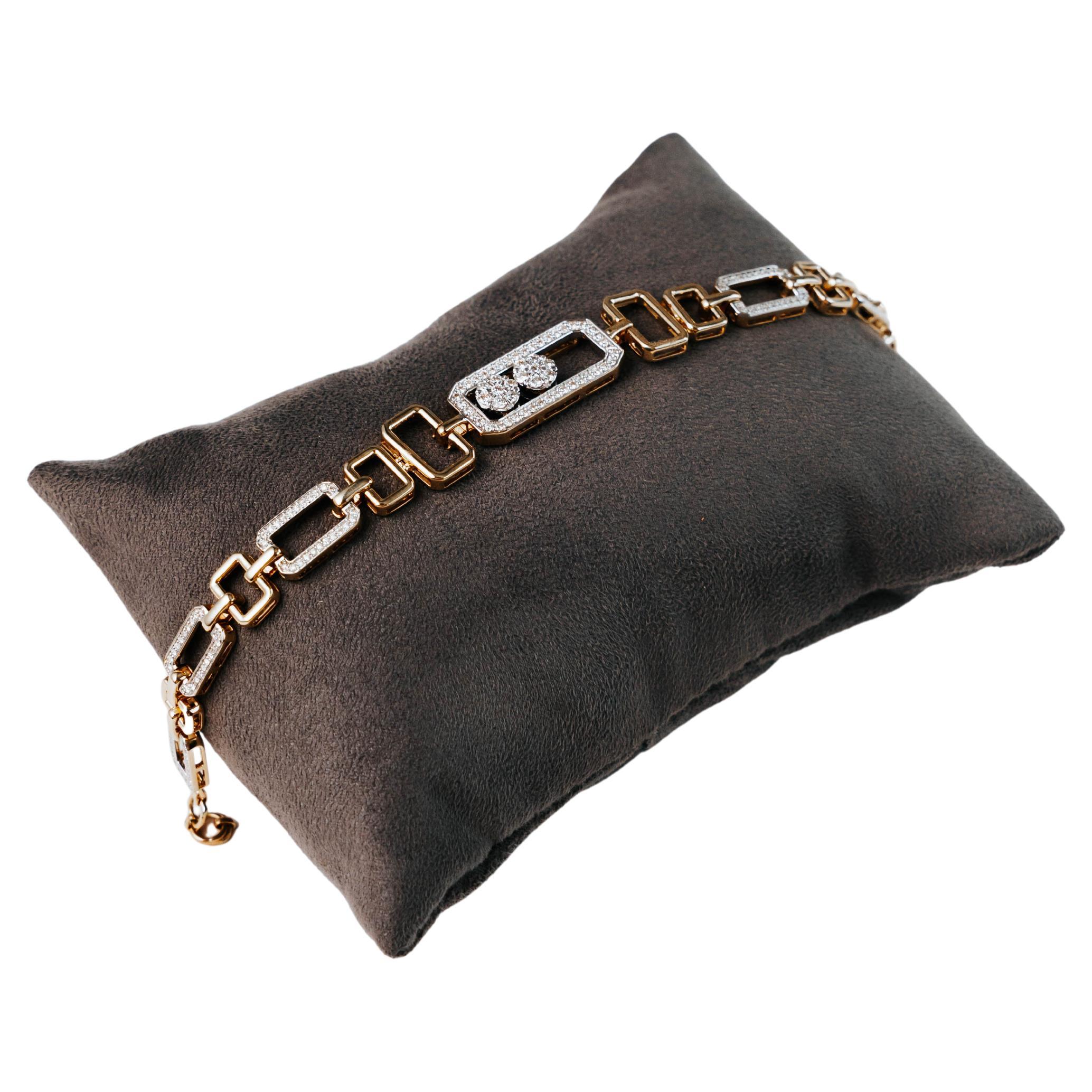 SĀMAÁ Diamonds - Sara Oro Bracelet im Angebot