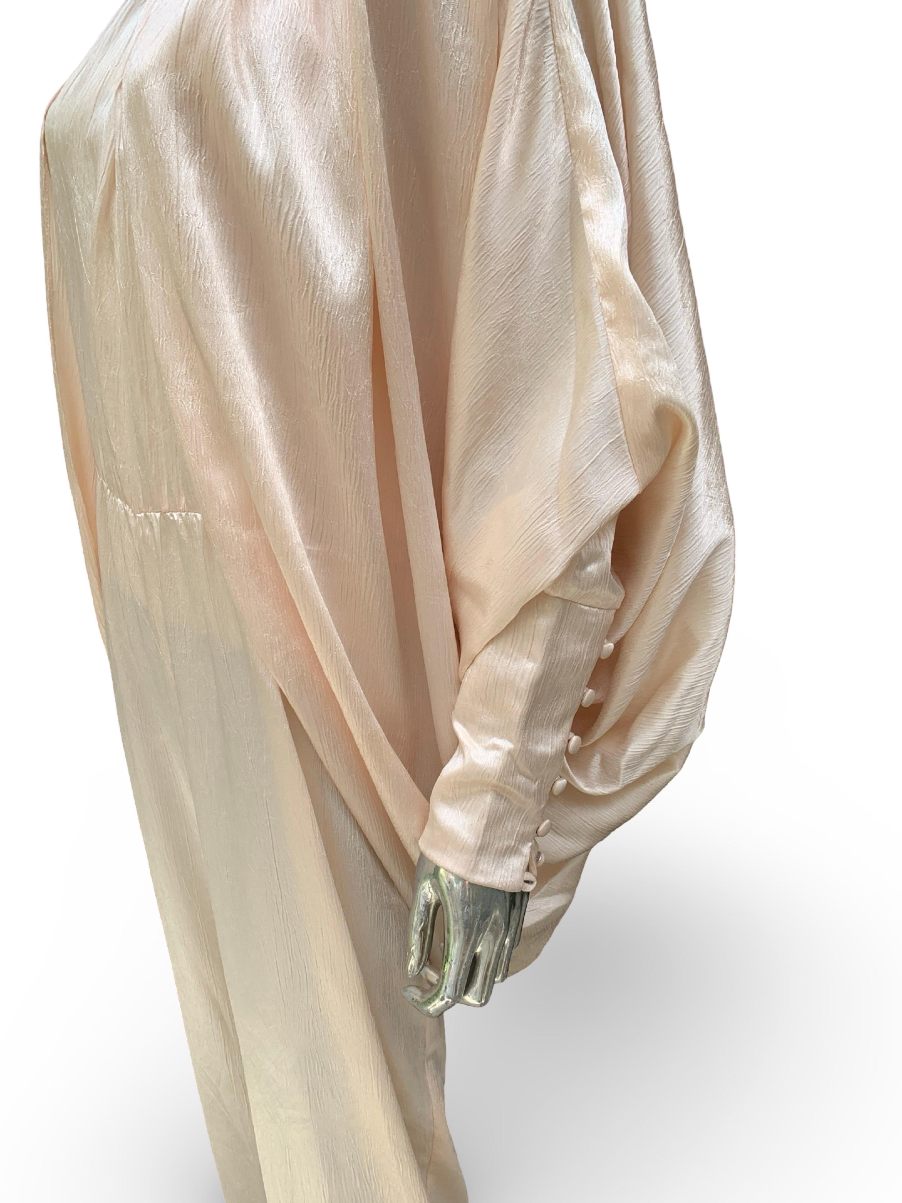 Samantha Schwarz Vintage Satin Jumpsuit & Drapierte Jacke Cocktail Chic Set Größe 10 im Angebot 5