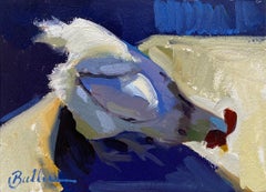 "Breakfast Girl, " Oil Painting