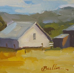 Peinture à l'huile « Golden Farmland »