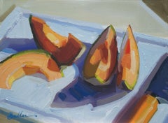 "Summer Breakfast, " Oil Painting