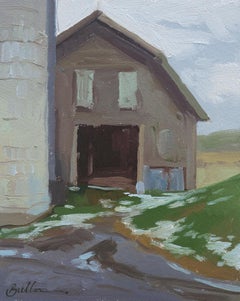 "Vermont Barn, " Oil Painting